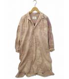 ガサ GASA 導かれた場所 注染 シャツ ワンピース M