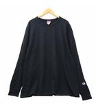チャンピオン CHAMPION T453 コットン 長袖 Tシャツ XL ブラック