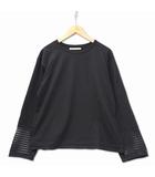 レディラックルカ LADY LUCK LUCA メッシュ切替カットソー 長袖 ロンT トップス ブラック