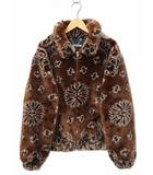 シュプリーム SUPREME BANDANA FAUX FUR BOMBER JACKET バンダナ フェイクファー ボンバージャケット L BROWN(ブラウン)
