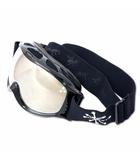  ZEX ゼックス ラインストーン スカル クロスボーン スキー スノボ ゴーグル ブラック