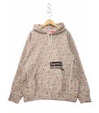 シュプリーム SUPREME × JUNYA WATANABE COOME des GARCONS ジュンヤワタナベ コムデギャルソン 2021AW Hooded Sweatshirt フーデッド スウェットシャツ パーカー L PINK FLOWERS ピンクフラワーズ