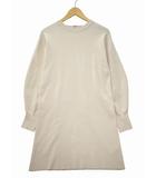 ミラオーウェン Mila Owen クルーネック 長袖 プルオーバー ニット チュニック 0(S) IVORY(アイボリー) 春秋