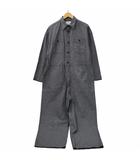 ビームスボーイ BEAMS BOY 2025SS シャンブレー ステンシル オールインワン F GRAY グレー 13-17-0159-791