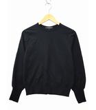 アンタイトル UNTITLED パールボタン付き レーヨン ストレッチ ニット セーター 0(XS) BLACK(ブラック) 春秋