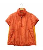 ハーフジップ プリント プルオーバー ベスト 2 ORANGE オレンジ 7312-1908