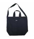 OOAL 2WAY ショルダーバッグ トートバッグ BLACK ブラック