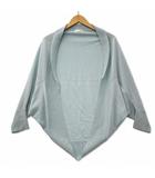 ドレスキップ DRESKIP 薄手 ドルマン 羽織 カーディガン ブルー