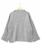 ミラオーウェン Mila Owen ウールブレンド ボトルネック リブニット トップス グレー 0