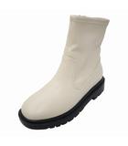 グローバルワーク GLOBAL WORK エアかる 晴雨兼用 ブーツ XL(25cm-25.5cm) IVORY(アイボリー)