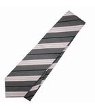 グッチ GUCCI シルク ストライプ ワイドタイ ネクタイ CHARCOAL/PINK/GRAY(チャコール/ピンク/グレー)