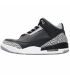 ナイキ NIKE 28.5cm AIR JORDAN 3 RETRO OG BLACK CEMENT (2018) エアジョーダン3 レトロ OG ブラックセメント 2018 スニーカー US10.5 854262-001