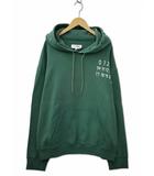 エムエムシックス メゾンマルジェラ MM6 Maison Margiela カレンダー プリント スウェット プルオーバー パーカー XL GREEN(グリーン)