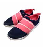 SPORT Avenir スリッポン スニーカー 軽量 6(23cm相当) ネイビー × ピンク