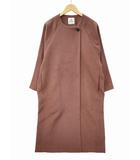 ノーカラー ドルマンスリーブ コート 36(S) MOCHA(モカ) 秋冬