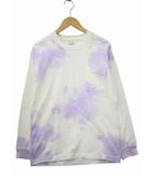 フルーツオブザルーム FRUIT OF THE LOOM HEAVY×SHIPS タイダイ ロンT Tシャツ S WHITE/LAVENDER(ホワイト/ラベンダー) 春秋