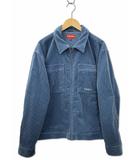 シュプリーム SUPREME Corduroy Zip Jacket コーデュロイ ジップ ジャケット L BLUE(ブルー)