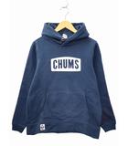 チャムス CHUMS Logo Pull Over Parka ロゴ プルオーバー パーカー L NAVY(ネイビー) 秋冬