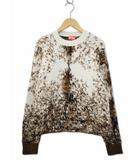 ディーゼル DIESEL 2024AW K-ITELLO レオパード柄 シャギー ニット セーター L