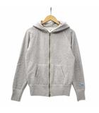 オーチバル ORCIVAL オーシバル RC-9007 フレンチテリー スウェット ダブルジップアップ パーカー 裏毛 ヘザーグレー 0 (S)