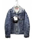 ジュンヤワタナベマン JUNYA WATANABE MAN JUNYA WATANABE MAN×BerBerJin×Levi's ジュンヤワタナベマン×ベルベルジン×リーバイス 2025SS 綿ツイル インクジェットプリント デニム ジャケット M