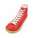 Tabi High Top Sneaker 足袋 ハイ トップ スニーカー 40(25cm) RED(レッド)