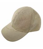 プラダ PRADA ロゴ ベースボール キャップ L BEIGE(ベージュ)