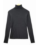 ラルフローレン RALPH LAUREN ウール タートルネック リブ ニット セーター L BLACK(ブラック) 秋冬