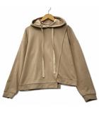 ドゥドゥ DOUDOU コットン スウェット プルオーバー パーカー M ベージュ