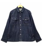 ユニクロ UNIQLO デニム シャツ ジャケット 160 インディゴ