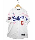 ナイキ NIKE NIKE×MLB×TAKASHI MURAKAMI ナイキ×エムエルビー×村上隆 ワールドツアー 東京シリーズ 2025 ドジャース 大谷翔平 ジャージ ベースボールシャツ L WHITE(ホワイト)