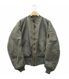 アヴィレックス AVIREX 90s ヴィンテージ USA製 MA-1 フライトジャケット ブルゾン L KHAKI カーキ 8415-273-3571