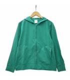 ユニクロ UNIQLO ドライ フーディー パーカー フルジップ グリーン XL