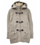 バーク Bark 2way ニット ダッフルコート S BEIGE(ベージュ) 秋冬