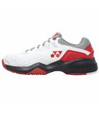  23cm YONEX ヨネックス パワークッション 103 テニスシューズ US5 WHITE × RED ホワイト × レッド