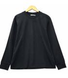 ユニクロ UNIQLO エアリズム コットン クルーネック Tシャツ S ブラック