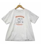 ユニクロ UNIQLO UT PEANUTS プリント Tシャツ M ホワイト