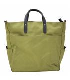 サザビー SAZABY ナイロンキャンバス 2WAY ショルダー トートバッグ KHAKI カーキ