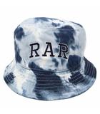 ラフアンドラゲッド ROUGH AND RUGGED DYED HAT タイダイ柄 バケット ハット 2 NAVYMIX(ネイビーミックス)