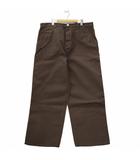 ステューシー STUSSY CARPENTER PANT CANVAS キャンバス カーペンターパンツ 38 BROWN ブラウン 116722