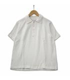 アンナプルナ ANNAPURNA イタリア製 コットン100% 半袖 ニット ポロシャツ トップス 白 S