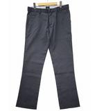 ギャップ GAP Gap KHAKIS ギャップカーキーズ TAILORED SLIMFIT チェック スラックス チノパンツ 84/76 CHARCOALGRAY(チャコールグレー)