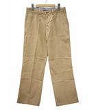 トミーヒルフィガー TOMMY HILFIGER ワイドストレート パンツ チノパン 34 BEIGE(ベージュ)