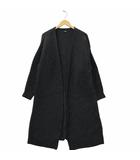 ボタンレス ニット ロングカーディガン F BROWN ブラウン 420AAR70-1050