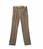 ジュンハシモト junhashimoto 2024AW THE CHINO ザ チノ ジップフライ 2タック スラックスパンツ 2 BEIGE ベージュ 1072420005