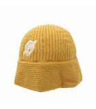 スタジオセブン STUDIO SEVEN Knit Hat ロゴ刺繍 ニットハット 帽子 F ORANGE オレンジ 70864838