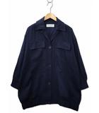 マックスマーラ MAX MARA リネン/コットン ジャケット ブルゾン 38(S) NAVY(ネイビー)