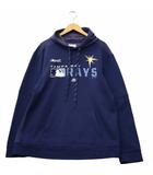 ナイキ NIKE × MLB タンパベイ レイズ パフォーマンス プルオーバー パーカー M NAVY ネイビー