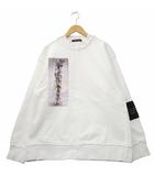 2023AW クルーネック カットオフ プリント スウェット 1 WHITE ホワイト 23AW-CS02