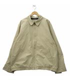 ジップアップ スウィングトップ ジャケット ブルゾン XL BEIGE ベージュ OHYM7